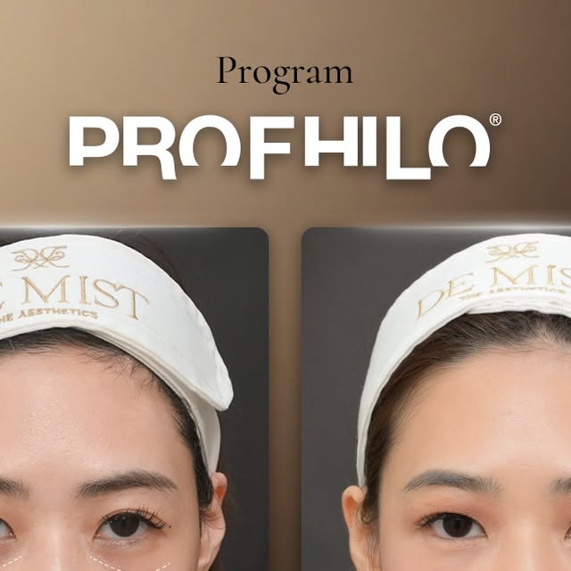 ภาพก่อนและหลังทำ Profhilo ที่แชร์โดยได้รับความยินยอม